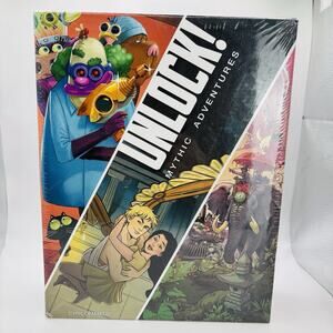 UNLOCK! Mythic Adventures Cooperative Card Game Brand New Sealed!
